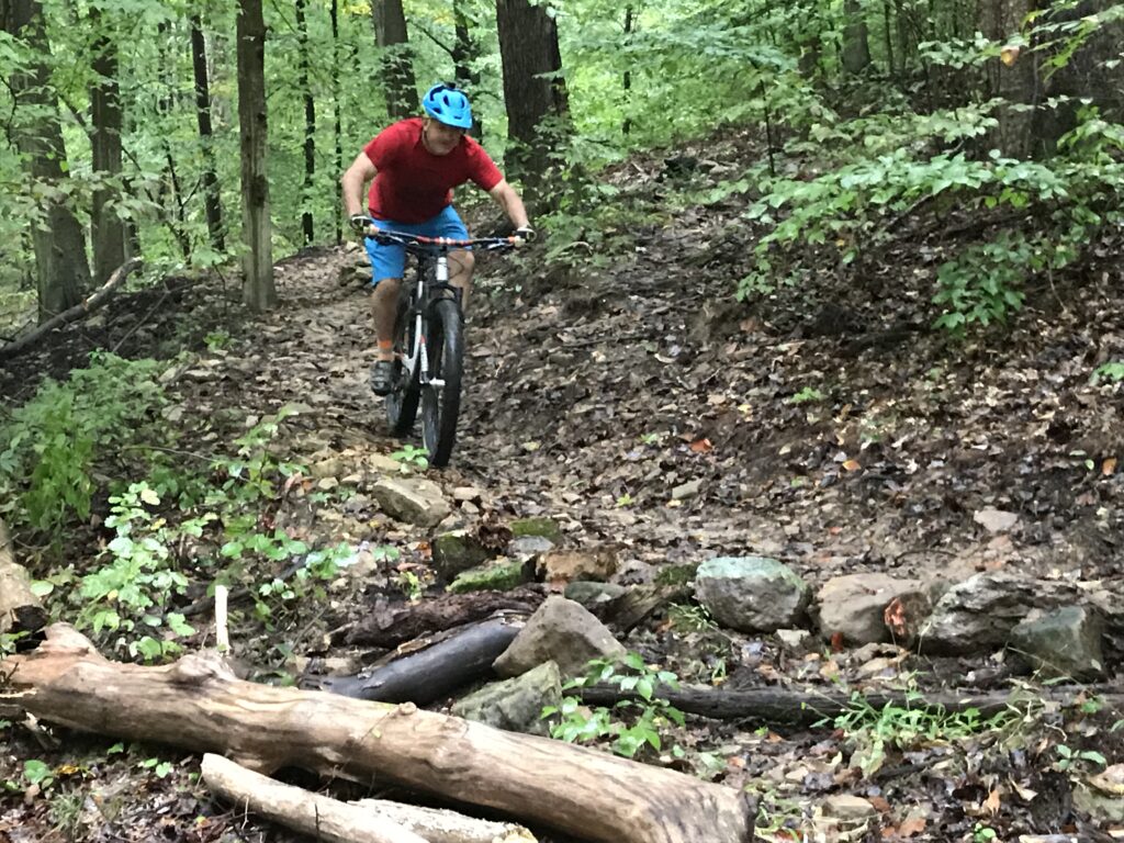 Biking Mountwood Park